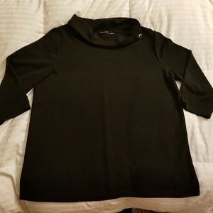 Chico's Easywear Cowl-Neck Tunic Sweater